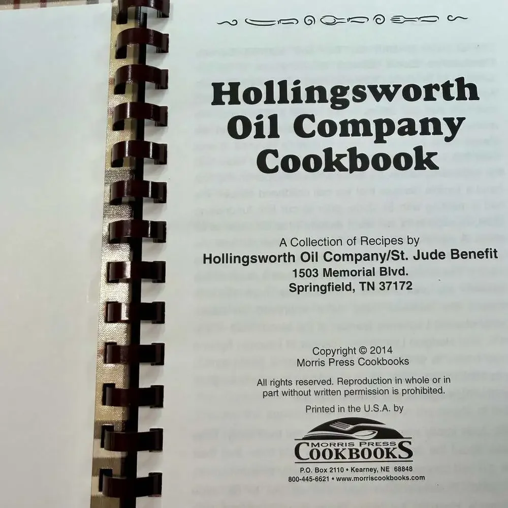 Hollingsworth Oil Co. spiral bound